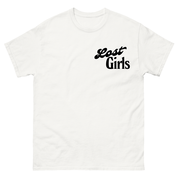"Lost Girls" Green and Yellow T-shirt