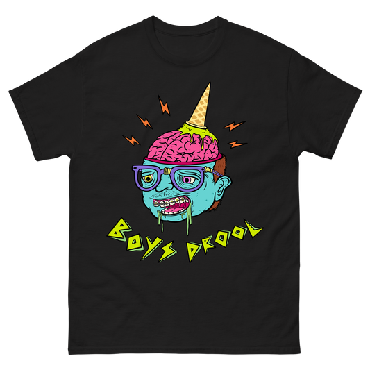 "Boys Drool" Ice Cream Brain T-shirt
