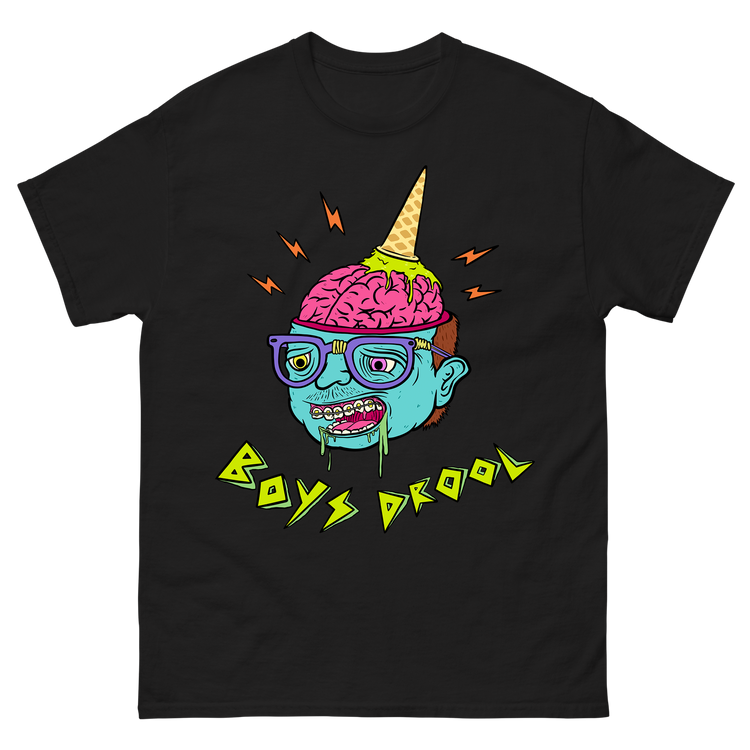 "Boys Drool" Ice Cream Brain T-shirt